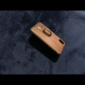 brown iPhone X/ xs loopy phone case
